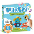 Ditty Bird Farm Animals Multi-Coloured 16x2x16cm