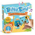 Ditty Bird Safari Animal Sounds Multi-Coloured 16x2x16cm