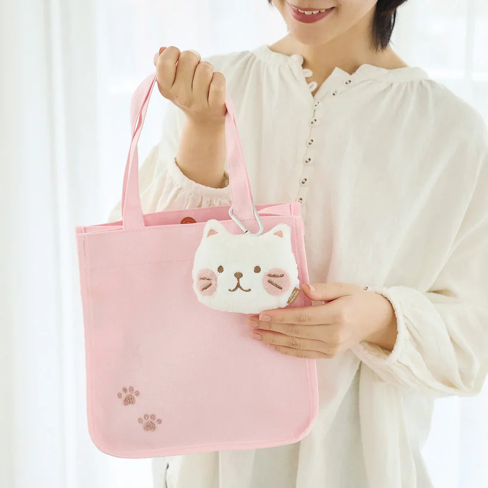 Hapins Blushing Lucky Coin Purse Persian Cat