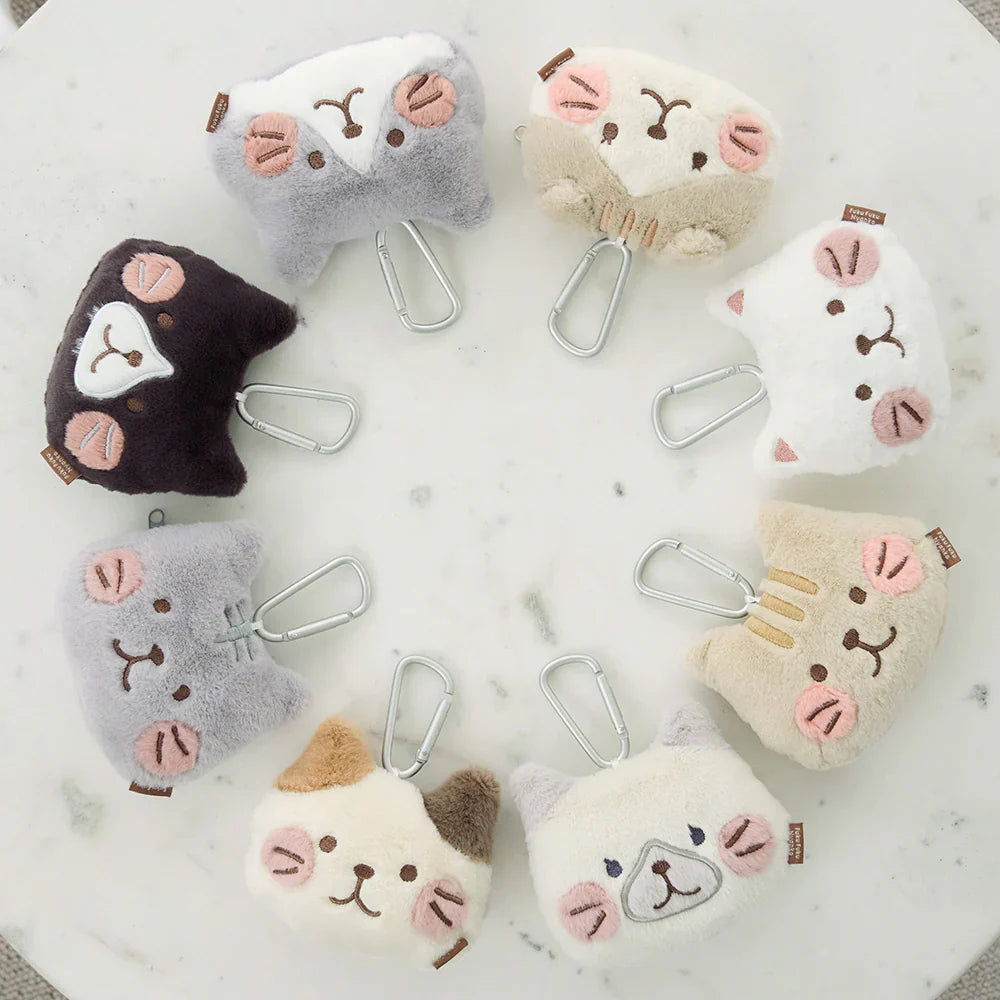 Hapins Blushing Lucky Coin Purse Calio Cat