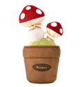 PlushWoods Mushroom Plant Plush With Pot 15cm