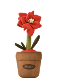 PlushWoods Amaryllis Plant Plush With Pot 25cm