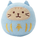 Hapins Fuku Fuku Nyanko (Blue) - Blessing Tumbler Doll Snapper Cat