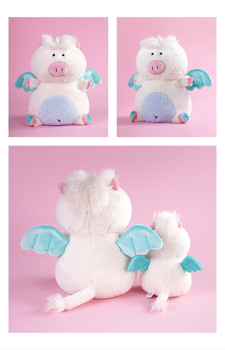 Glee Beanx  – Chubby Series Plush - Pipi the Unicorn Officer 22cm