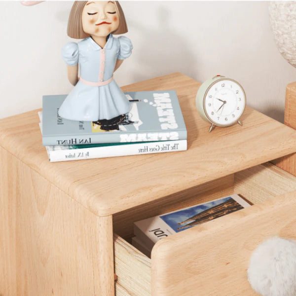 Aesthetik Kids - Wooden Bunny Tail Inspired Bed Side Table
