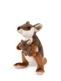 WWF Wallaby with Joey - 19 cm