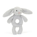 Jellycat Ring Rattle Bashful Bunny Silver 18cm