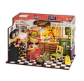 Robotime Rolife DIY Miniature House Garage Workshop