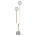 AMALFI TIVOLI FLOOR LAMP WHITE/GOLD 32X20X150CM