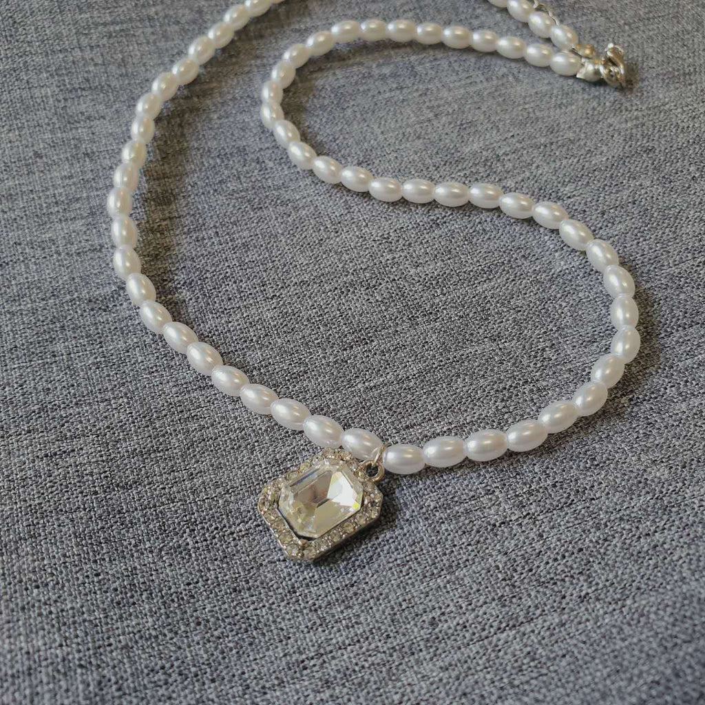 Luninana Necklace - Vintage Pearl Necklace YX028