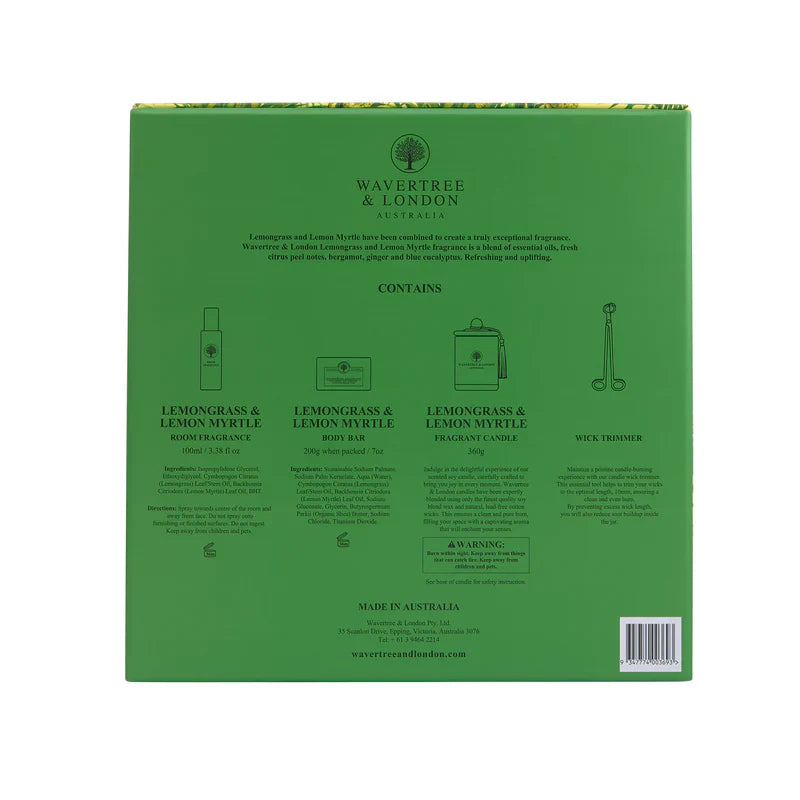 Wavertree & London Gift Set Lemongrass and Lemon Myrtle