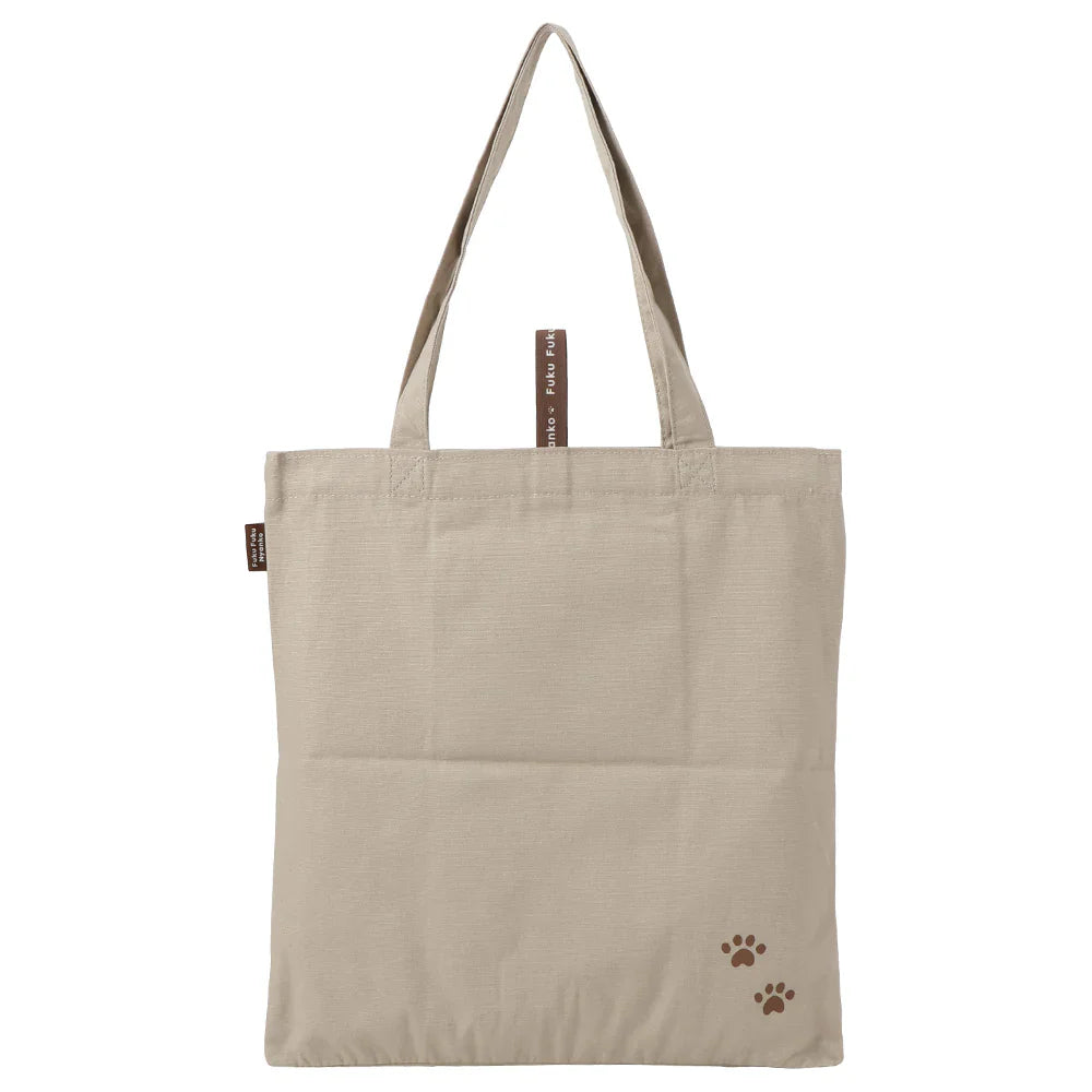 Hapins Canvas Tote Gray Bag Ragdoll Cat