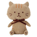 Hapins Corduroy Plush Ginger Cat