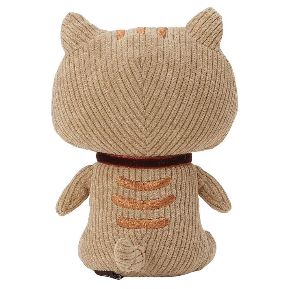 Hapins Corduroy Plush Ginger Cat