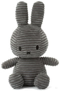 Miffy & Friends Miffy (ECO) Corduroy Grey 23cm