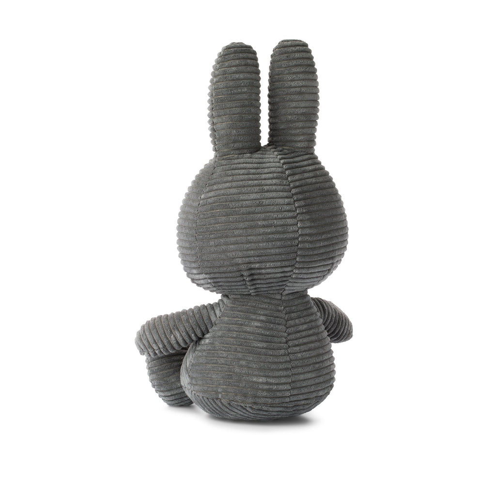 Miffy & Friends Miffy (ECO) Corduroy Grey 33cm