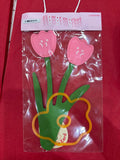 Flower Incense Sticks/Cards- Tulip