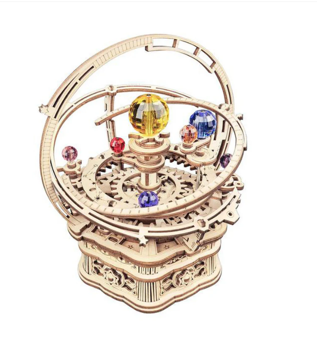 Robotime ROKR 3D Wooden Puzzle  Music Box Starry Night