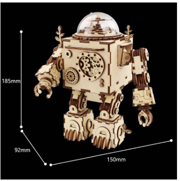 Robotime ROKR 3D Wooden Puzzle  Music Box Orpheus