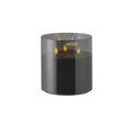 Rogue Glass Triflame Candle Black 15x15x15cm