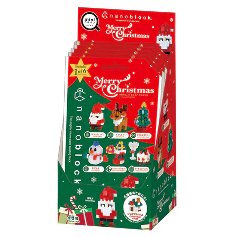 Nanoblock Mininano Christmas Collection(6 Designs)-Single Pack