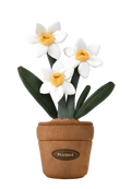 PlushWoods Daffodil Plant Plush With Pot 25cm