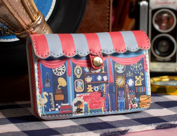 Vendula Vintage Rose Accordian Card Wallet
