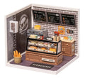 Robotime Rolife DIY Plastic Superstore Golden Wheat Bakery
