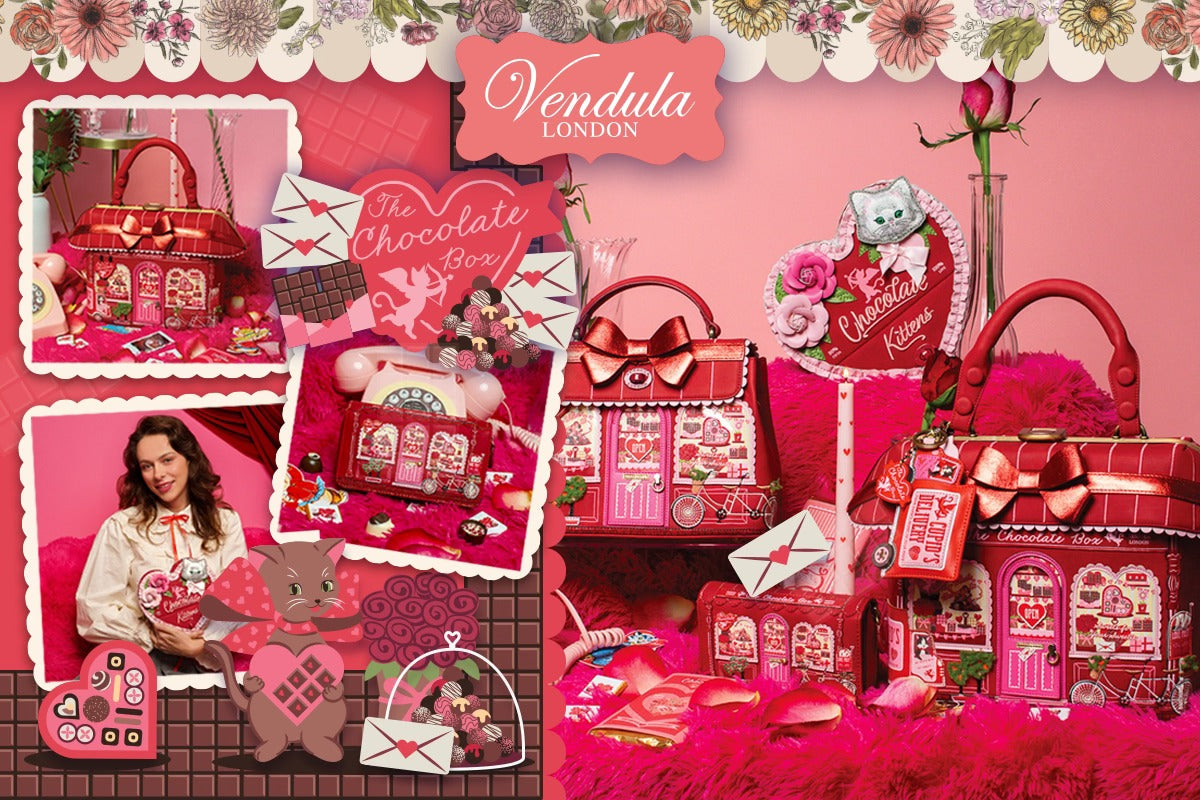 Vendula Chocolate Box Zipper Coin Purse