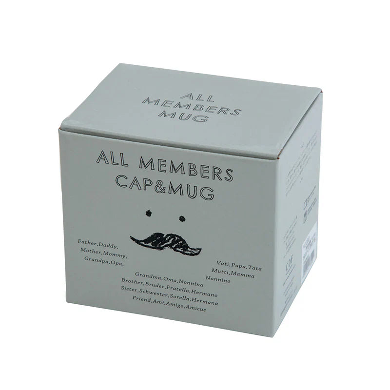 Bisque ALL MEMBERS Mug with Lid - Khaki