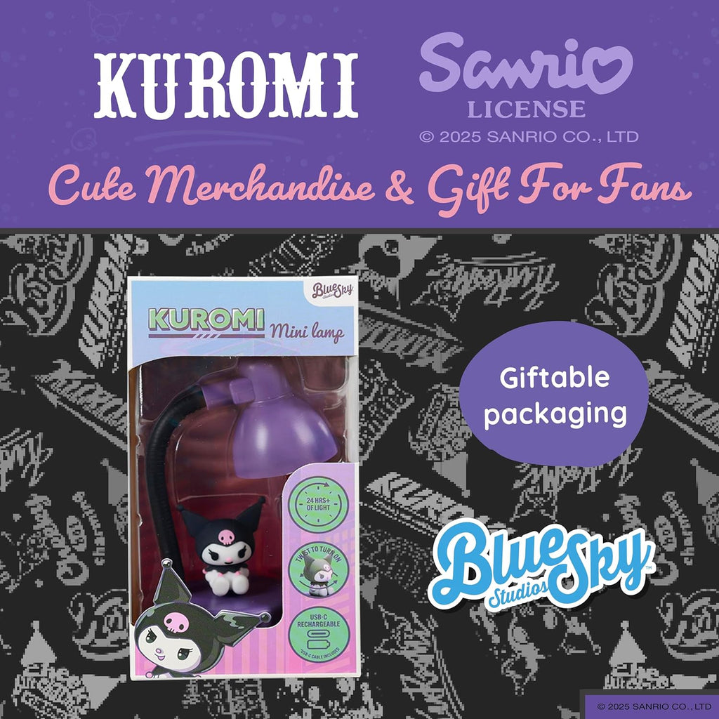 Hello Kitty and Friends Kuromi Mini Lamp - USB C