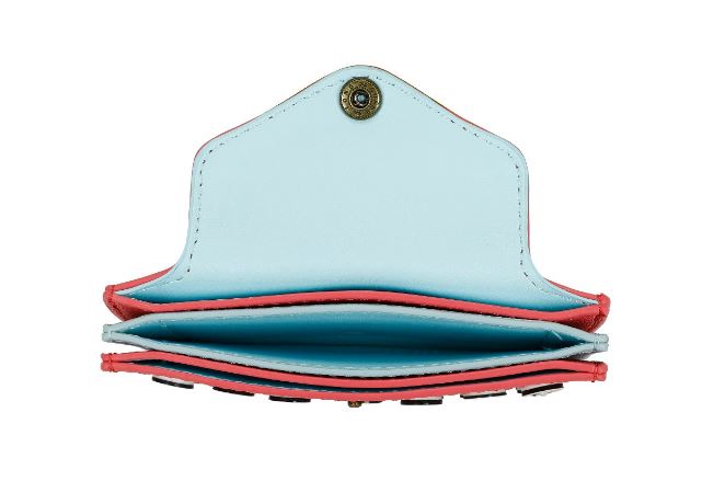 Vendula Vintage Rose Typewriter Accordian Card Wallet