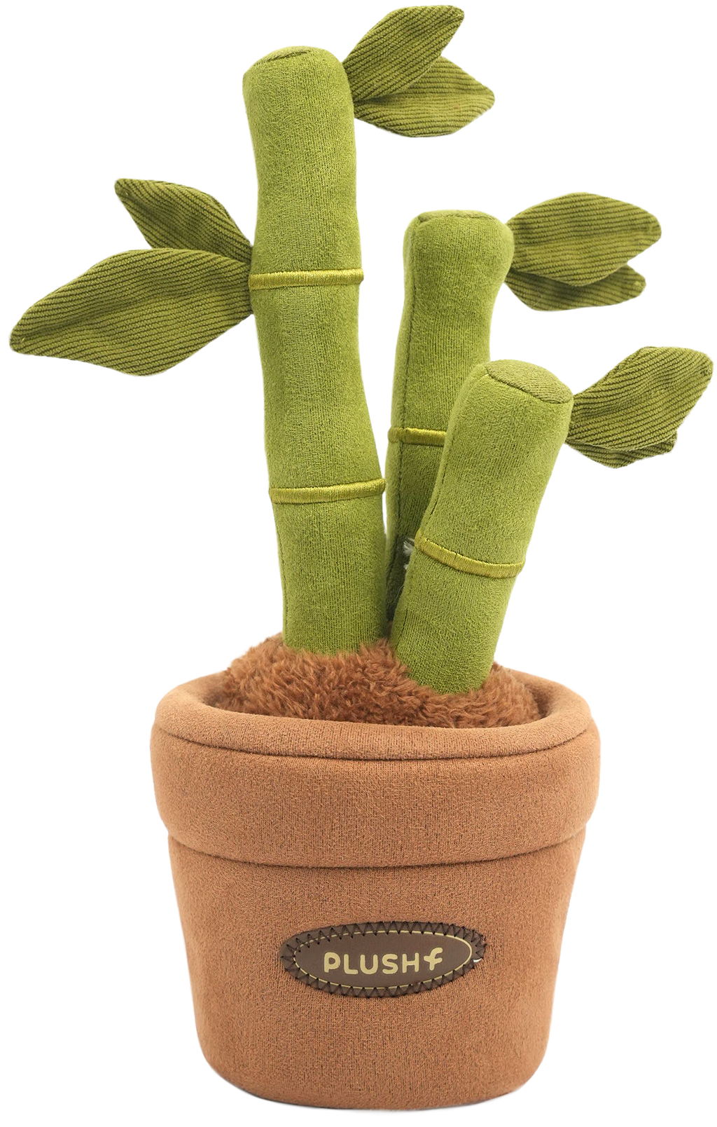 PlushWoods Lucky Bamboo Plant Plush With Pot 25cm