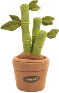 PlushWoods Lucky Bamboo Plant Plush With Pot 25cm