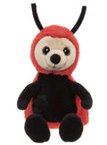 Bear & Me By Charlie Bears Leaf Ladybird Rose Red 25cm