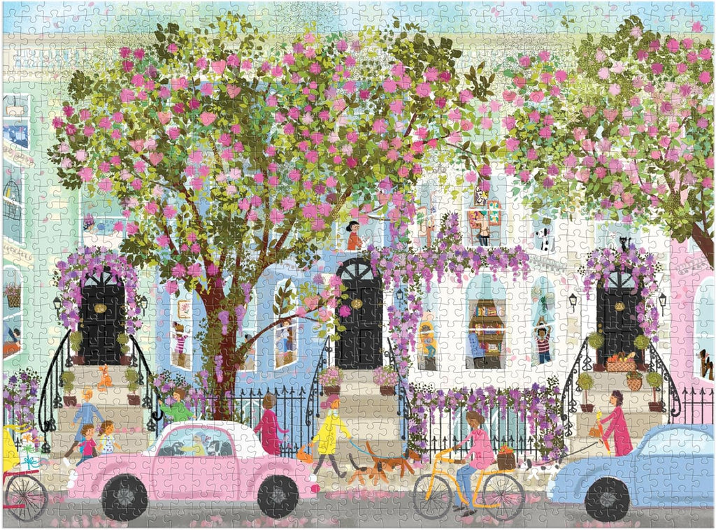 Galison Joy Laforme Spring Terrace 1000pc Puzzle Multi-Coloured 20.3x20.3x6.4cm