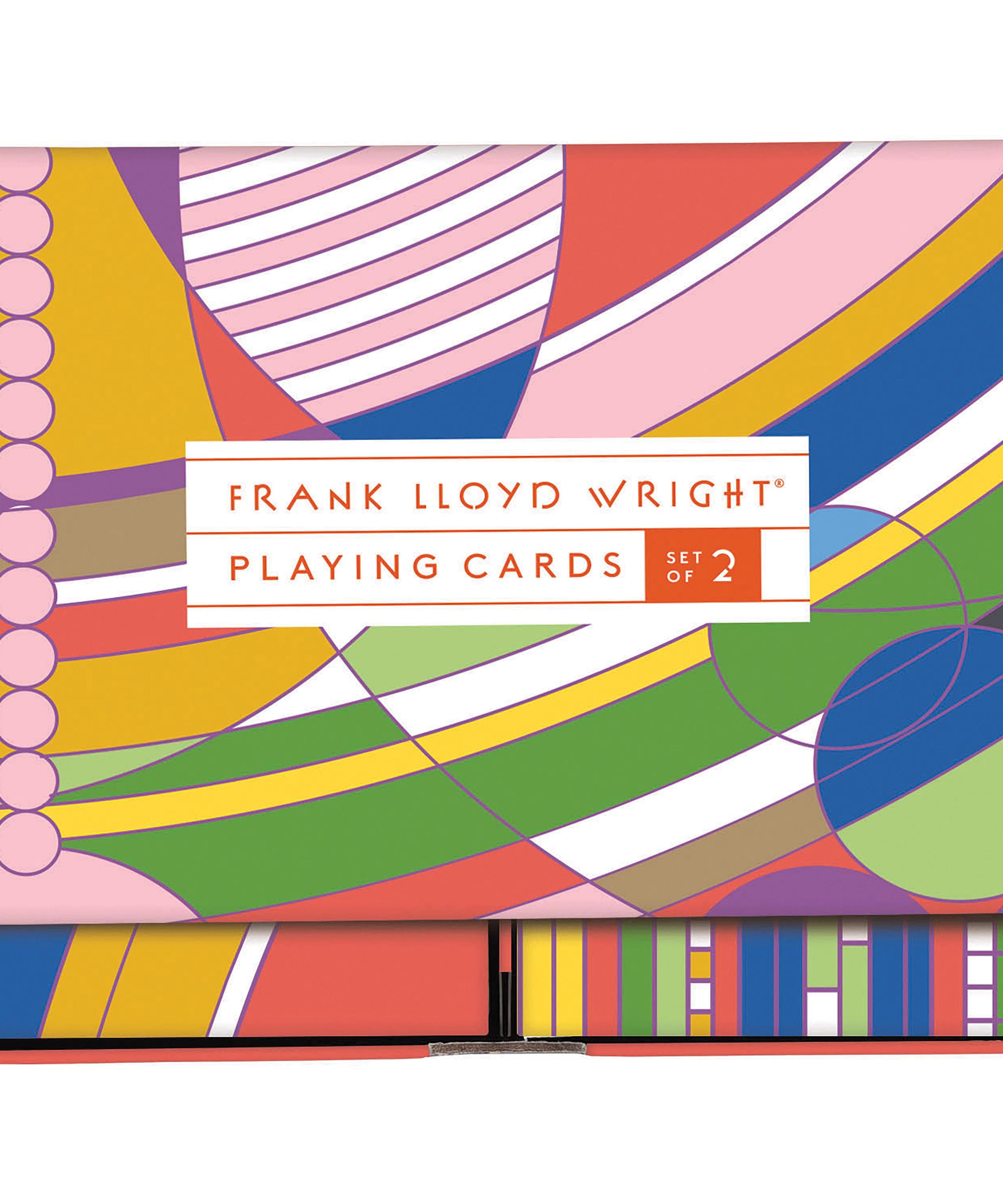 Frank Lloyd Wright Playing Card Set
