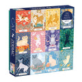 Galison’s Cat Zodiac Puzzle - 500 Pcs