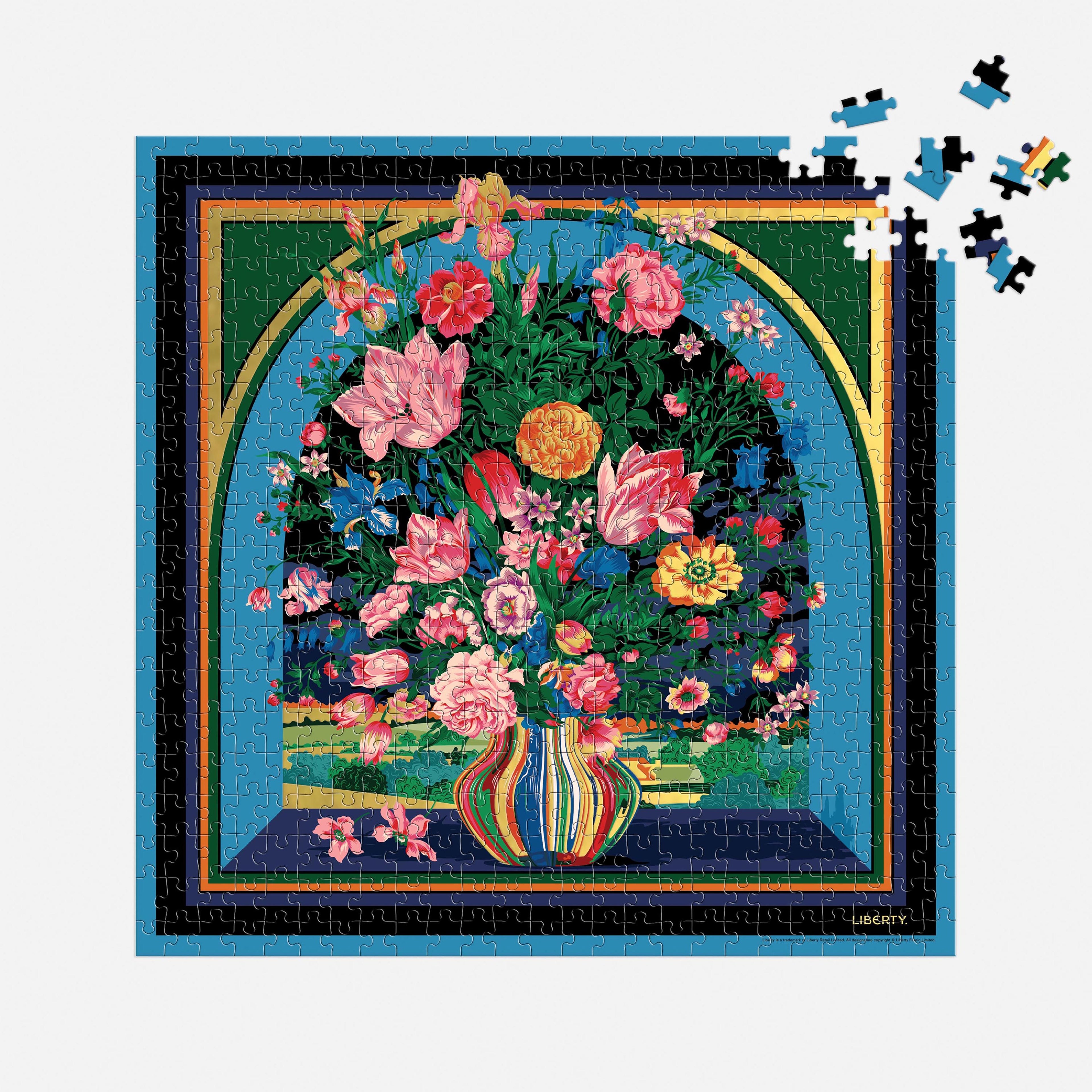 Galison Liberty Vista Book Puzzle - 500 Pcs