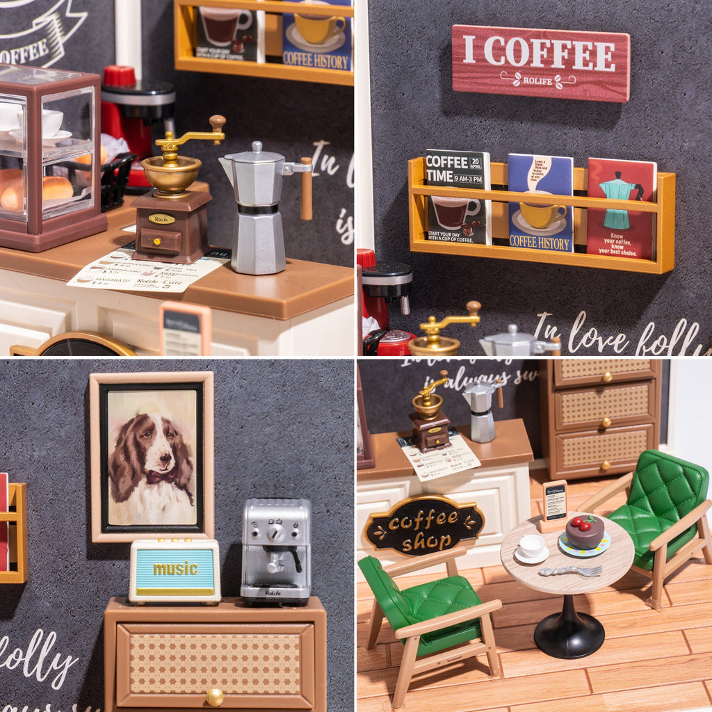 Robotime Rolife DIY Plastic Superstore Daily Inspiration/Breezy Time Cafe