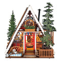 Robotime Rolife A-Frame Cabin DIY Miniature House DG181