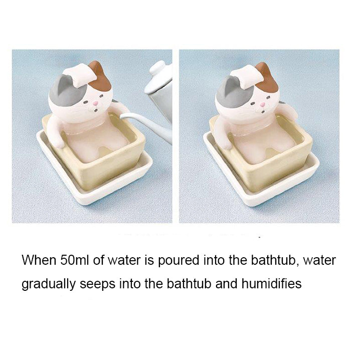 Decole Bath Mascot Humidifier - Calico Cat
