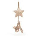 Jellycat Musical Pull Bunny Blossom Bea Beige 28cm