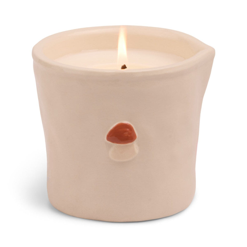 Paddywax Bistro Embossed Ceramic Candle Wild Mushroom Boxed 8oz/226g