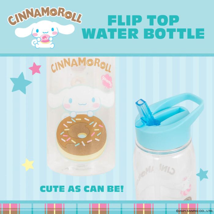 Hello Kitty and Friends Cinnamoroll Flip Top Bottle 23cm