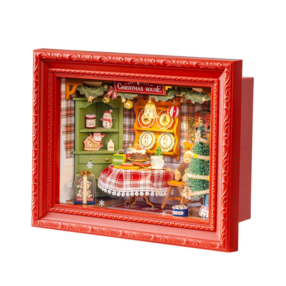 Robotime Rolife Christmas Eve Party 3D Wooden Puzzle DP005