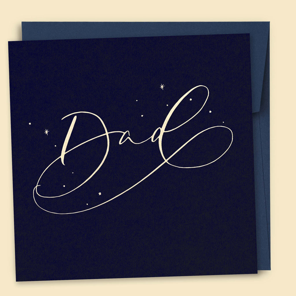 Papernest Dad Constellations - Navy Card