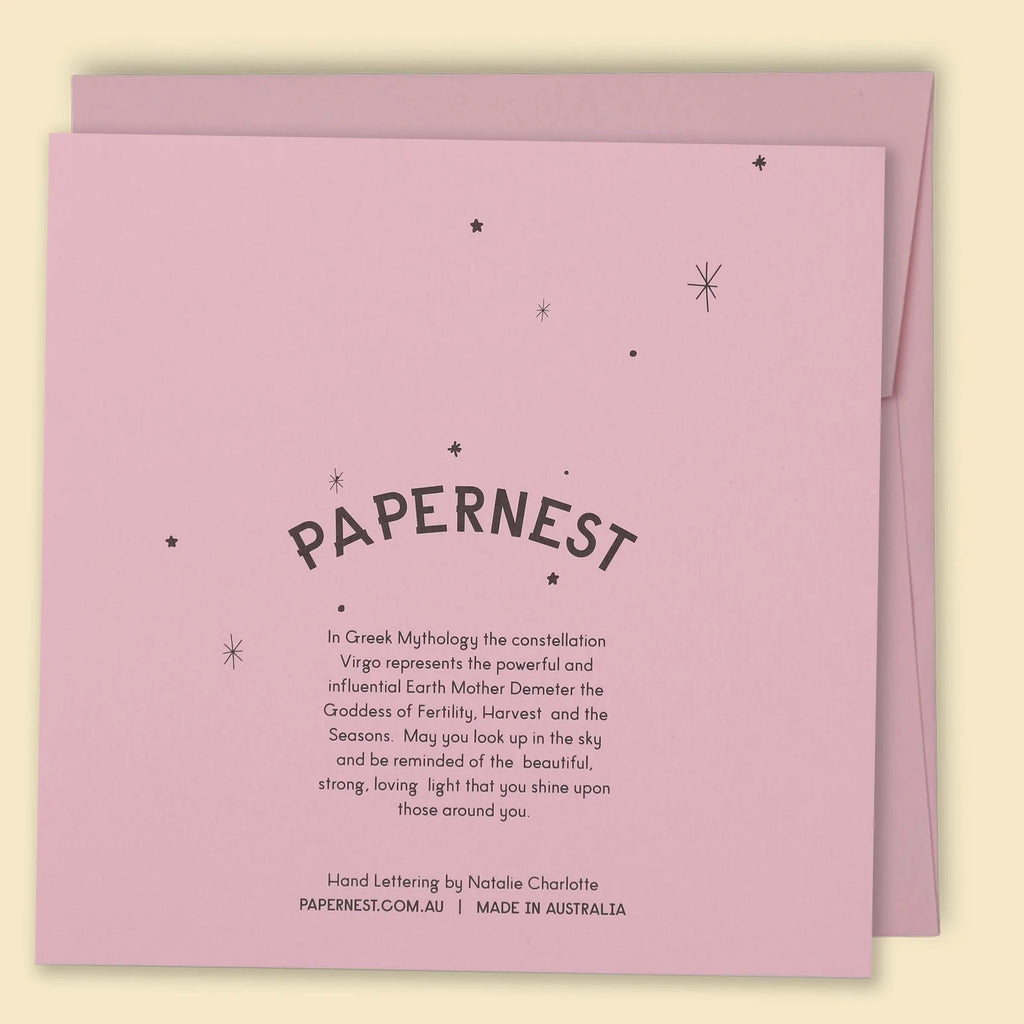 Papernest Mum Constellations Card - Pink