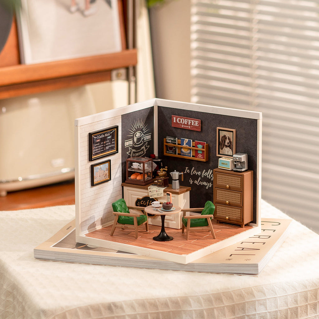 Robotime Rolife DIY Plastic Superstore Daily Inspiration/Breezy Time Cafe