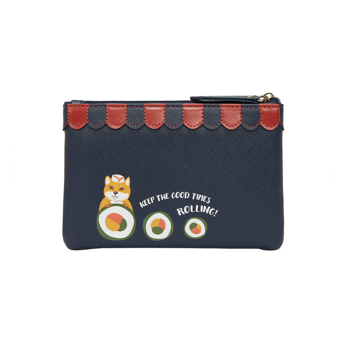 Vendula Sushi - Blue Edition Zipper Coin Purse